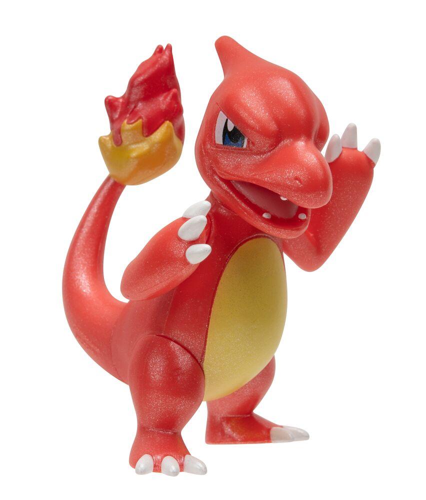 Lot Figurines Pokémon Tomy : Salamèche, Reptincel, Dracaufeu (Charizard) - Occasion