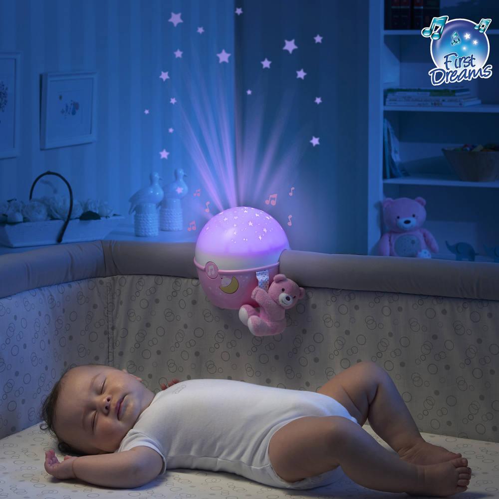 Rose Chicco Projecteur Next2 Stars First Dreams Veilleuses Accessoires Et Decorations