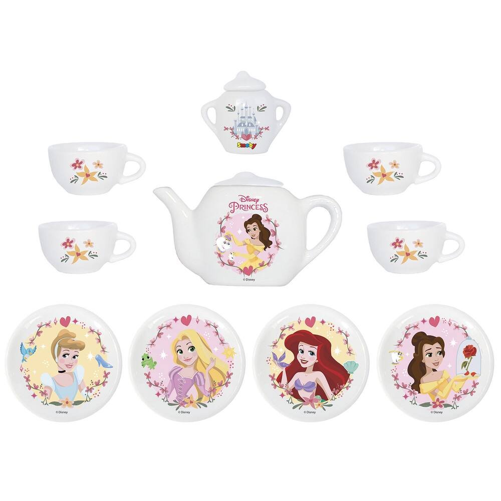 Disney 10-tlg enfants porcelaine service thé café service Princess Princesse