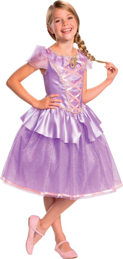 Costume de Disney Raiponce, toute petite et enfant, robe de princesse  lumineuse violette/rose, choix de tailles