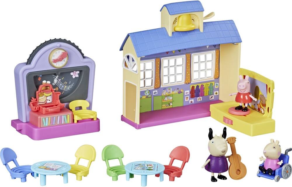 Lots de 4 Figurines Peppa Pig Famille complète Collector Jeux Jouet Enfants FR 