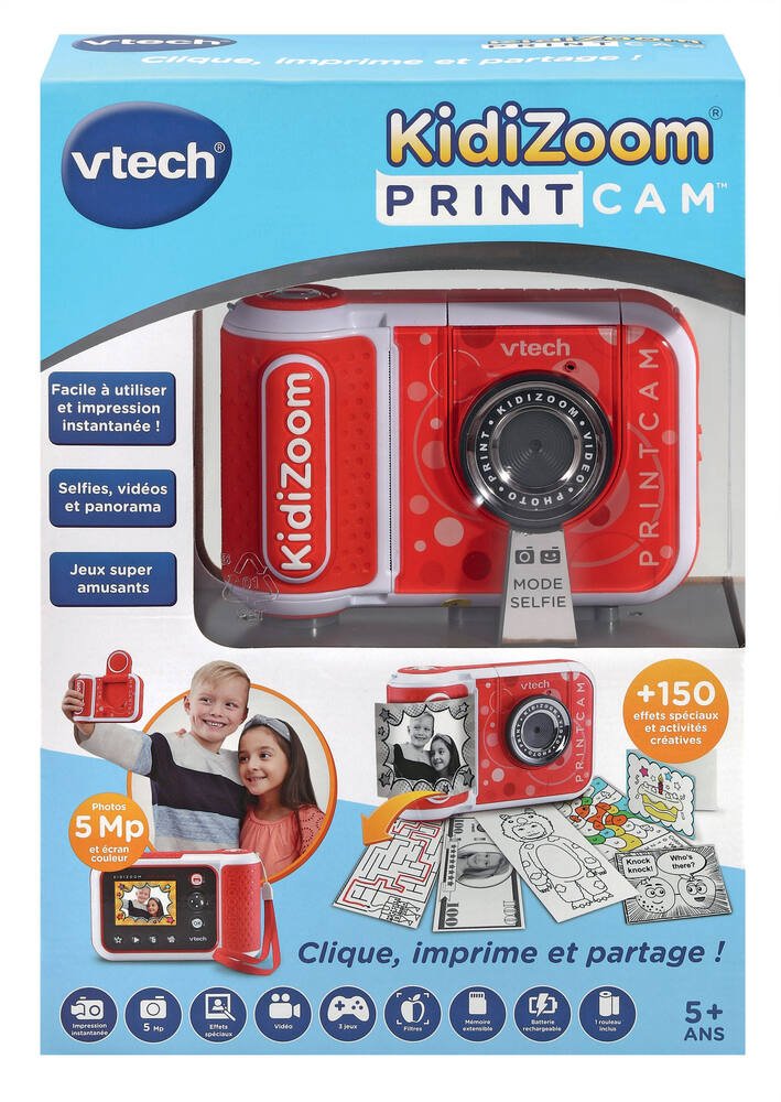 0€01 sur Appareil Photo Instantané HD Pour Enfants avec 5 Papier Thermique-32  Go - Appareil photo enfant - Achat & prix