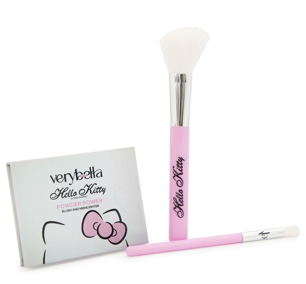 Kit 4 Pinceaux à Maquillage Yeux Interchangeables Hello Kitty - Neuf (fabriqué En France)