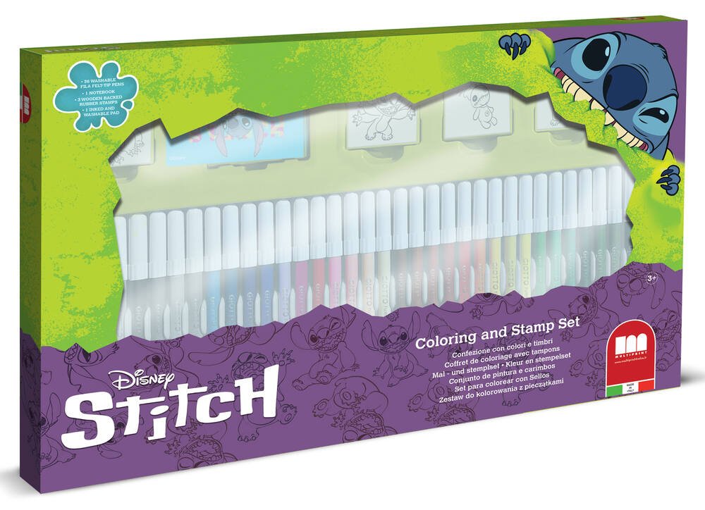 Surligneurs Stitch disney boite coloriage disney - Cdiscount Beaux