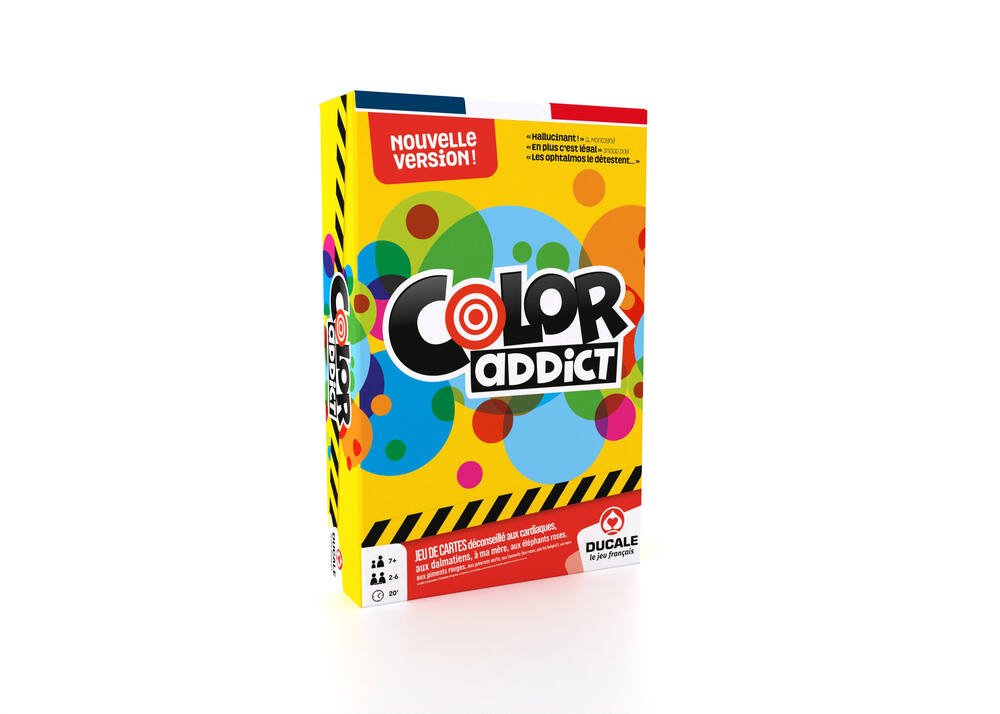Jeu color addict XL CARTAMUNDI : la boîte à Prix Carrefour