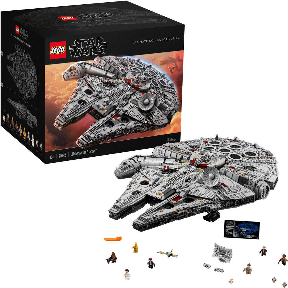 Lego®star wars™ 75192 - millennium falcon™, jeux de constructions &  maquettes