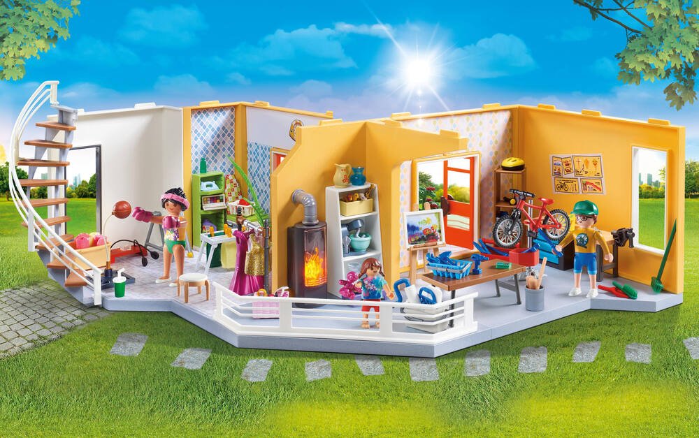 vendre jouet grande maison 3 étages playmobil