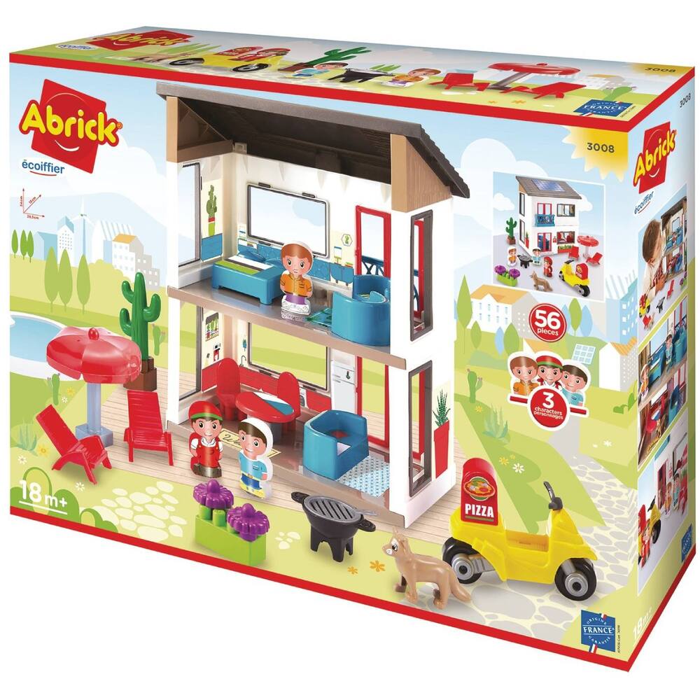 Abrick villa contemporaine, jouets 1er age