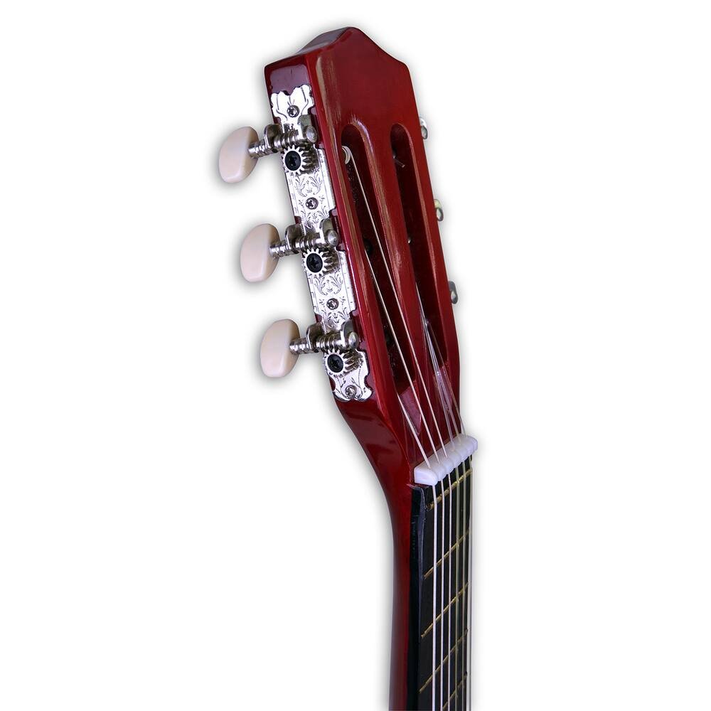 Guitare acoustique folk 57 cm 4 cordes enfant jouet rose - guizmax -  Instruments de musiques - Achat & prix