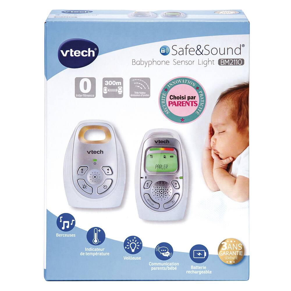 Vtech baby - babyphone sensor, jouets 1er age