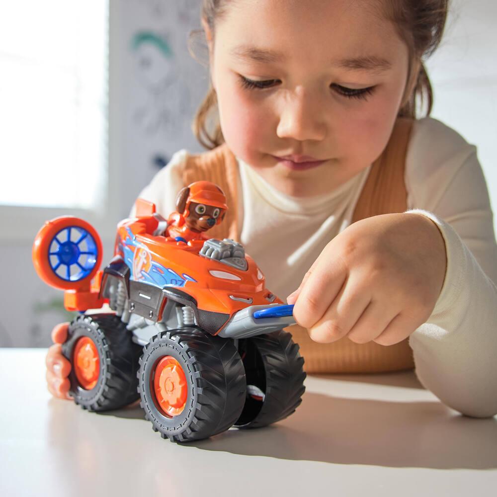 Véhicule Zuma Pat Patrouille, voiture figurine mission détective, jouet enfant dès 3 ans