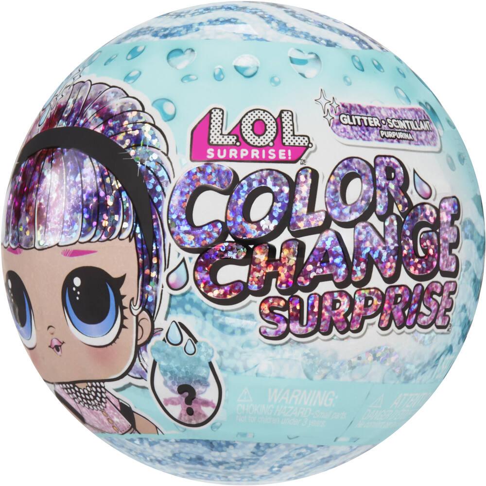 Lol surprise poupee glitter color change poupees jou club