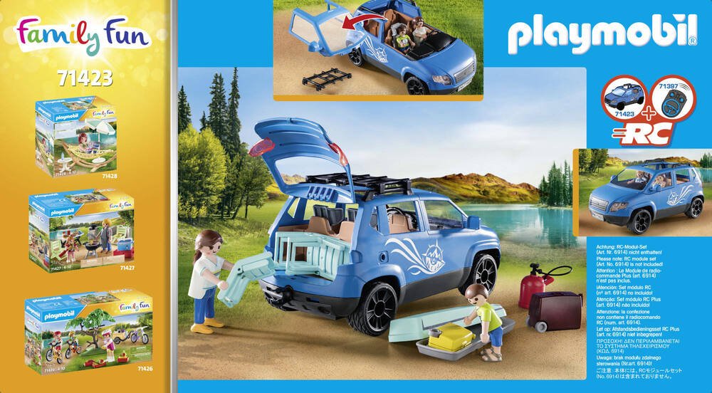PLAYMOBIL - - Grand camping-car familial - JEUX, JOUETS -  -  Livres + cadeaux + jeux