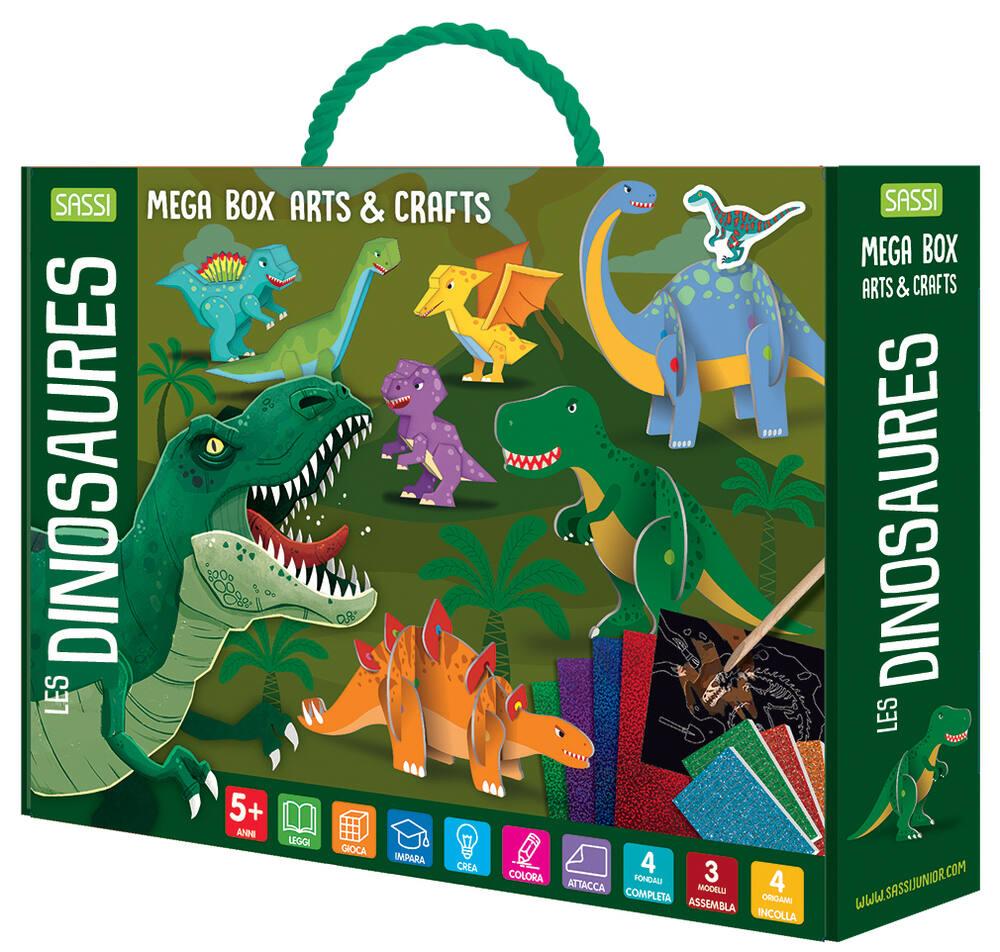 Kit Couture Enfant 14 Pièces – Dinosaures En Feutre – Aiguilles Plastique – Bricolage Créatif Débutant Dès 6 Ans