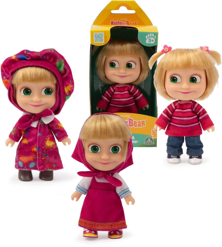 Masha et michka poupee 12 cm poupees joueclub