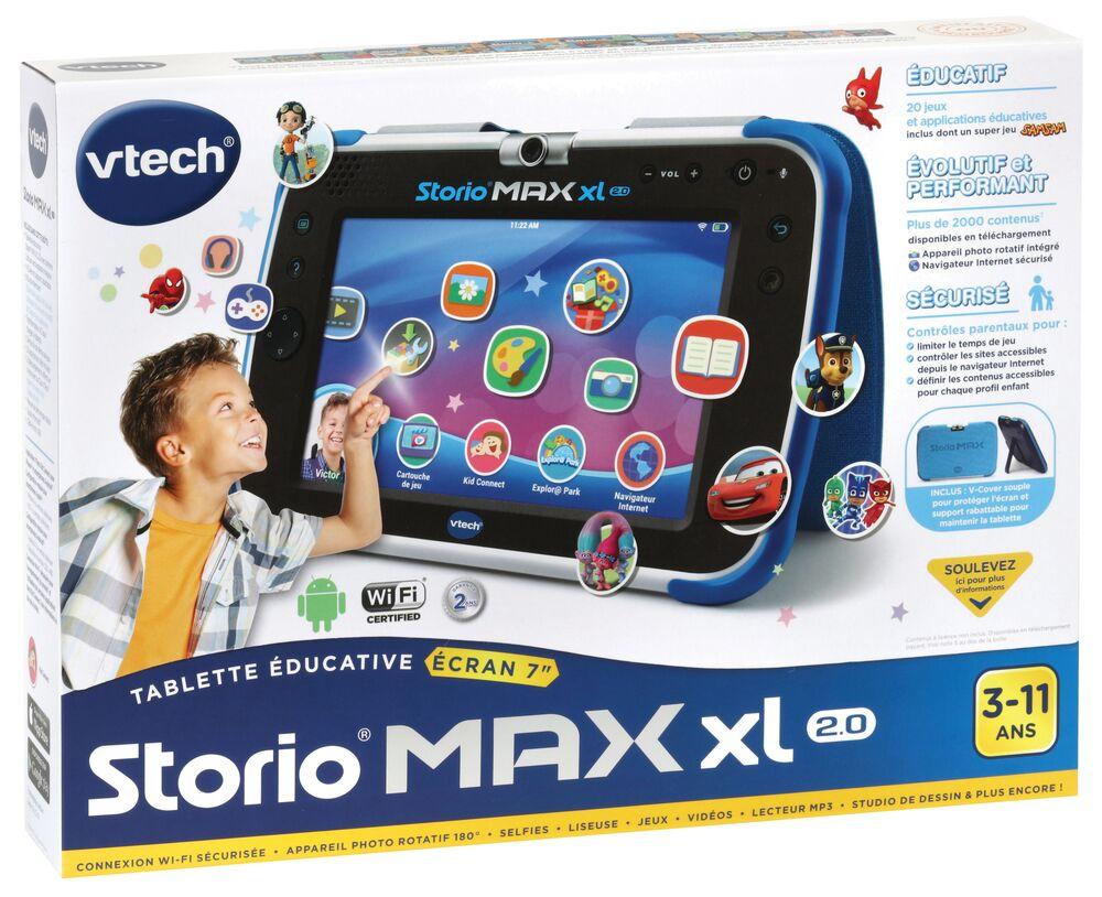 Tablette storio max xl bleue jeux educatifs jouéclub