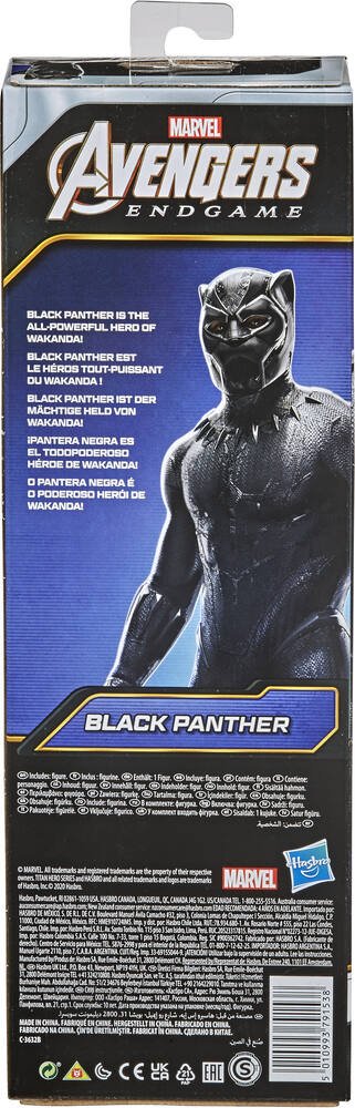 Marvel avengers titan hero series, figurine de collection black panther de  30 cm, jouet pour enfants a partir de 4 ans HAS5010993791538 - Conforama