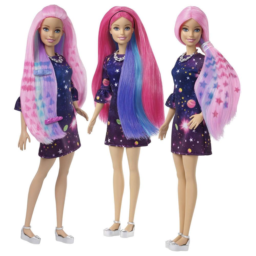 barbie boucle et couleur