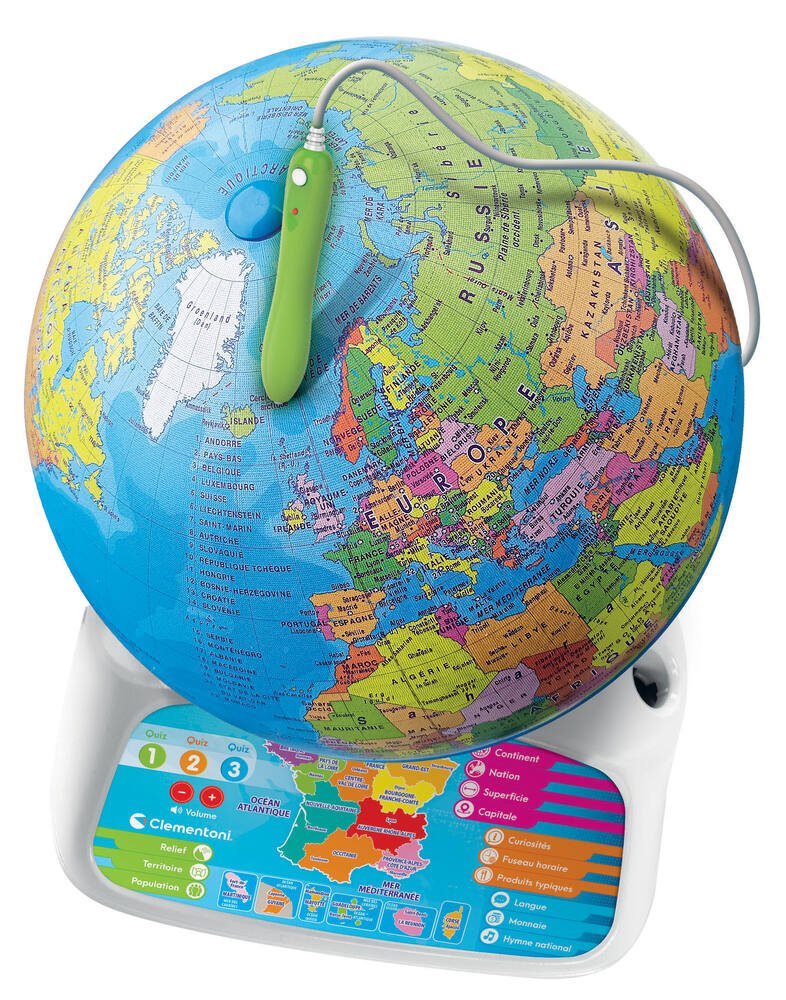 Acheter Globe interactif Exploramundo Digital Clementoni 55387 -  Juguetilandia