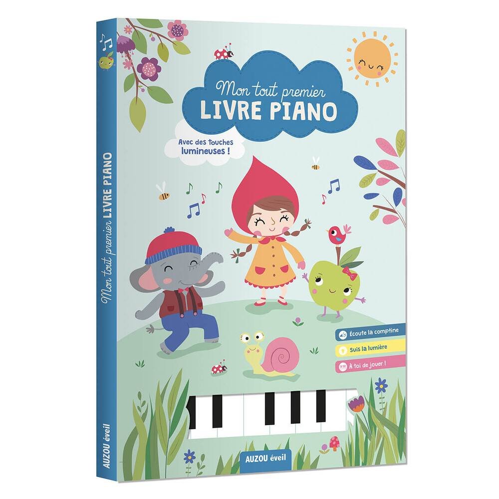 Mon tout premier livre piano, jeux educatifs