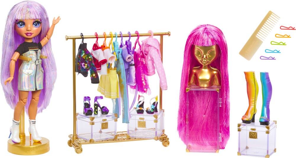 Poupée Rainbow High Junior série 3 - Avery Styles Mga : King Jouet, Barbie  et poupées mannequin Mga - Poupées Poupons