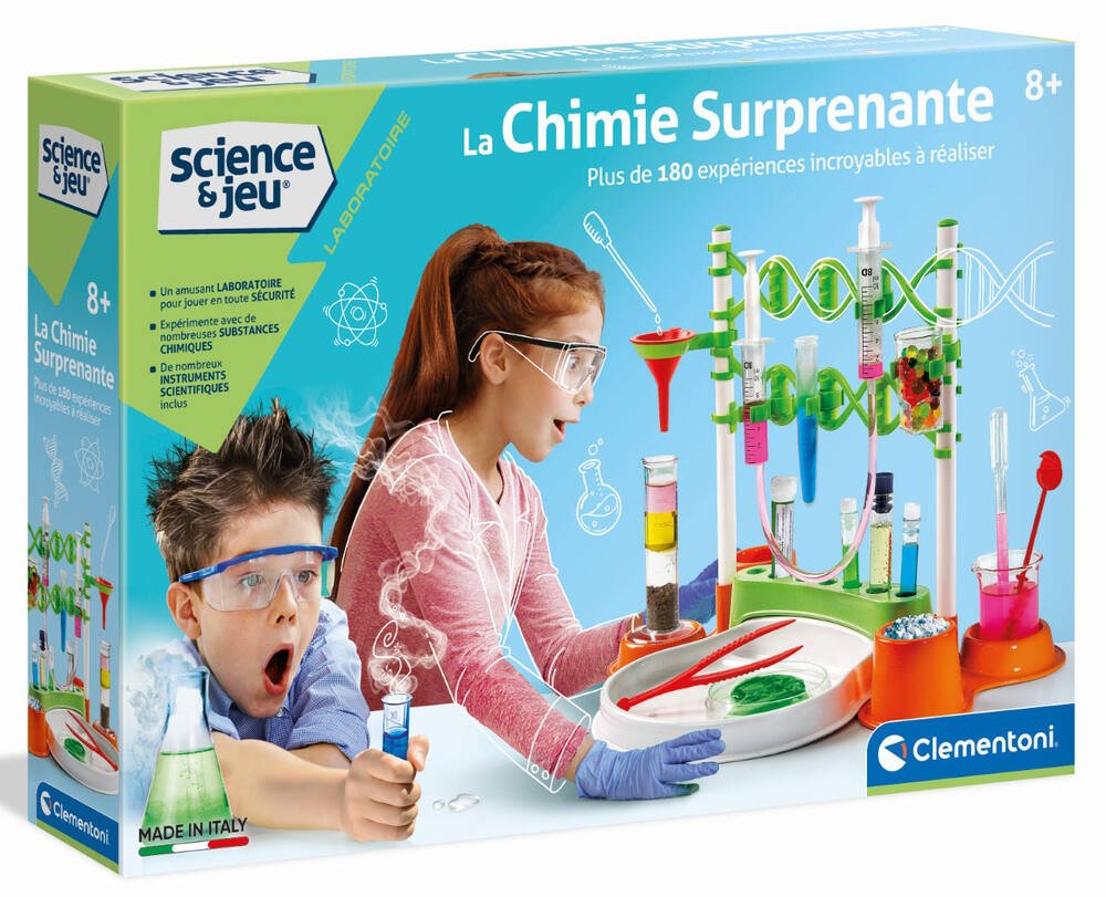 Science et jeu - la chimie surprenante, jeux educatifs