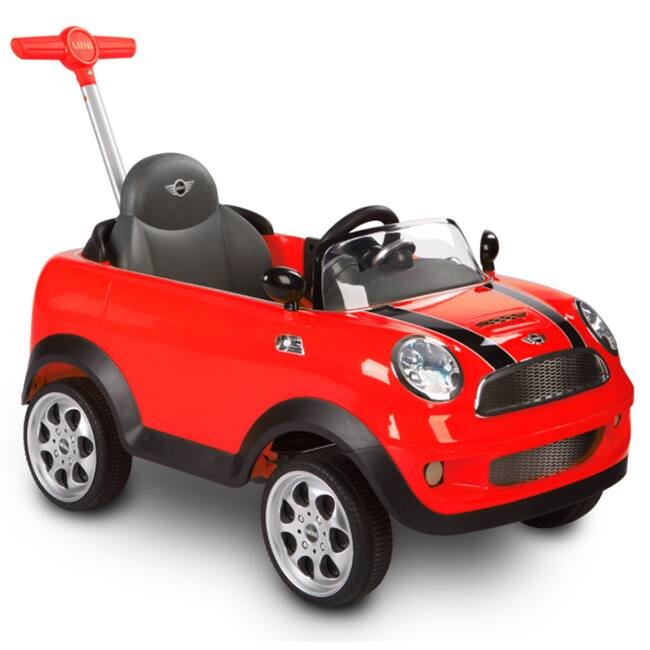 Mini cooper voiture a pousser, jeux exterieurs et sports