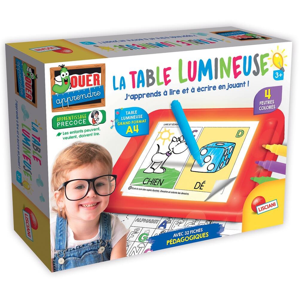 Tablette lumineuse de dessin - Jeux et jouets Dinosart - Avenue des Jeux
