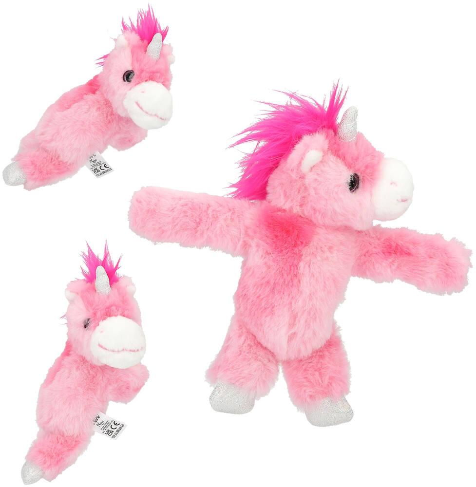 Bracelet Slap Peluche Licorne Animal Adorable Pour Poignet