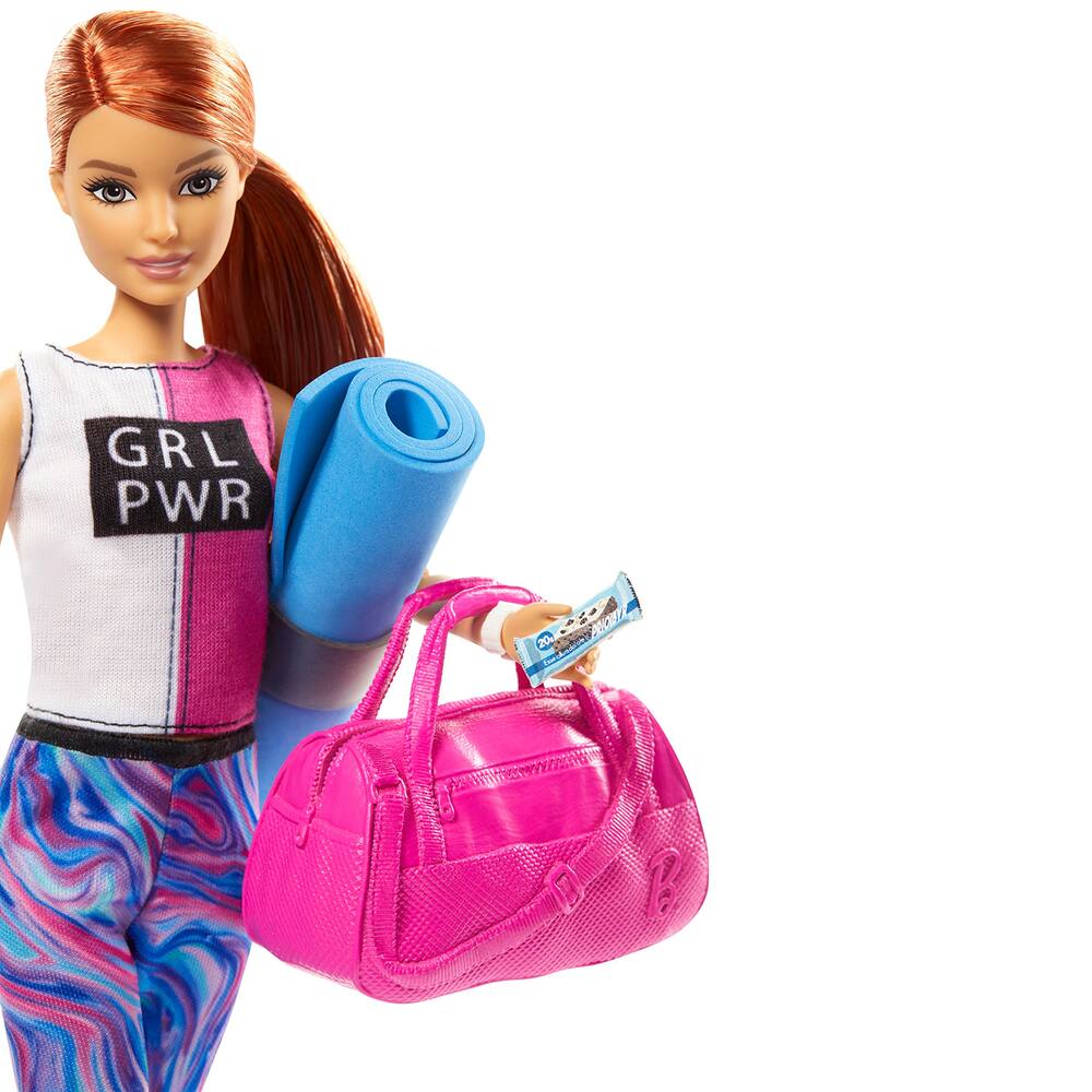 Poupée Barbie-articulée - adorable Gymnaste rythmique Mattel