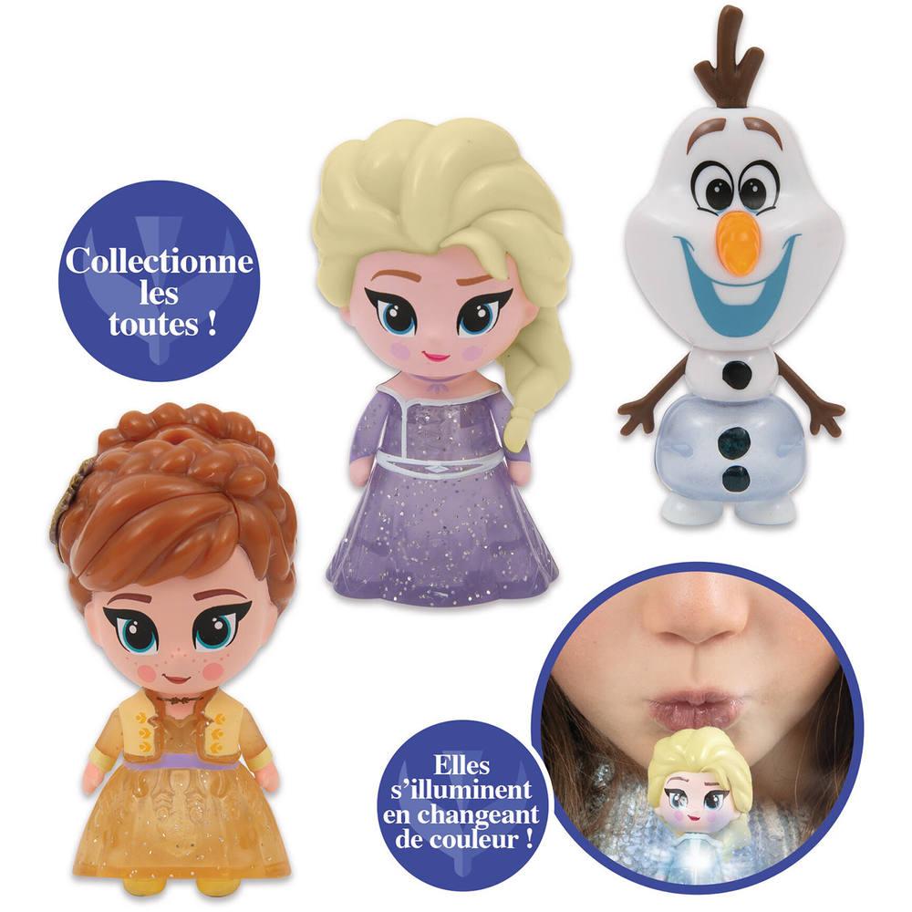 3 Figurines Whisper Et Glow Lumineuses La Reine Des Neiges 2