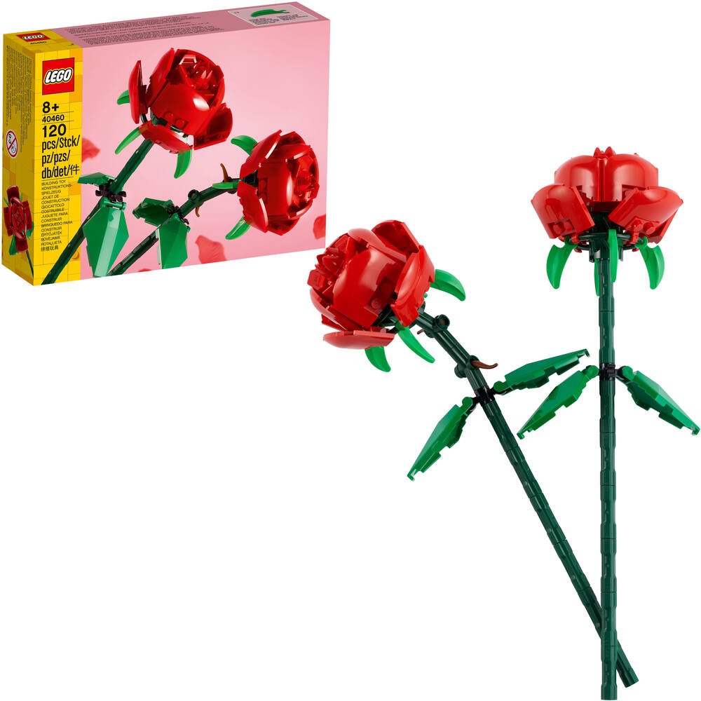Lego®iconic 40460 - les roses, jeux de constructions & maquettes