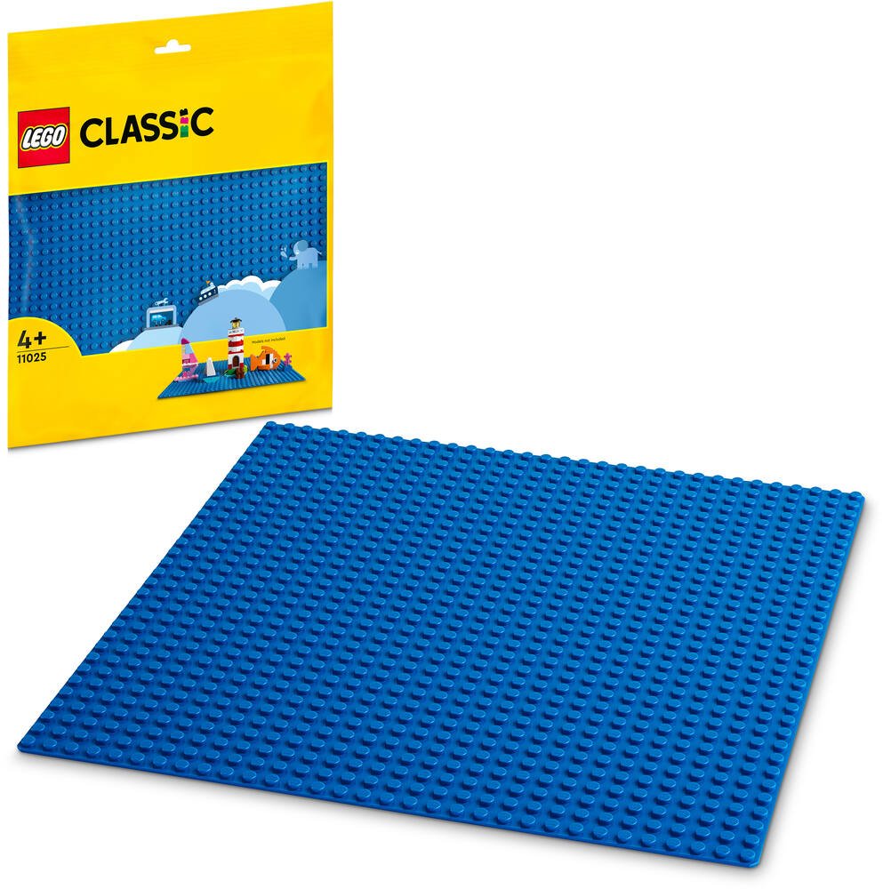 Lego®classic 11025 - la plaque de construction bleue, jeux de  constructions & maquettes