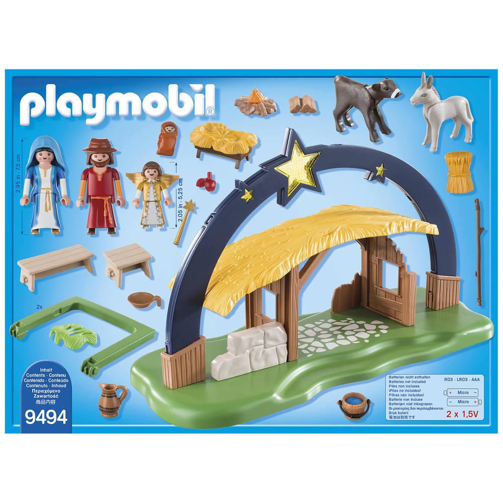 Creche Avec Illumination 9494 Jeux De Constructions Maquettes Joueclub