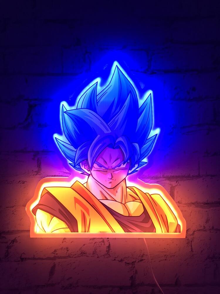 Cadre lumineux Son Goku