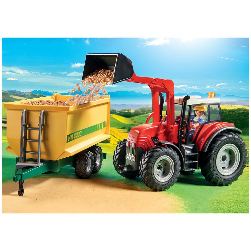tracteur playmobil jouet club
