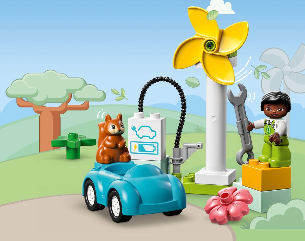 LEGO Duplo 10985 L'éolienne et la voiture électrique 10985