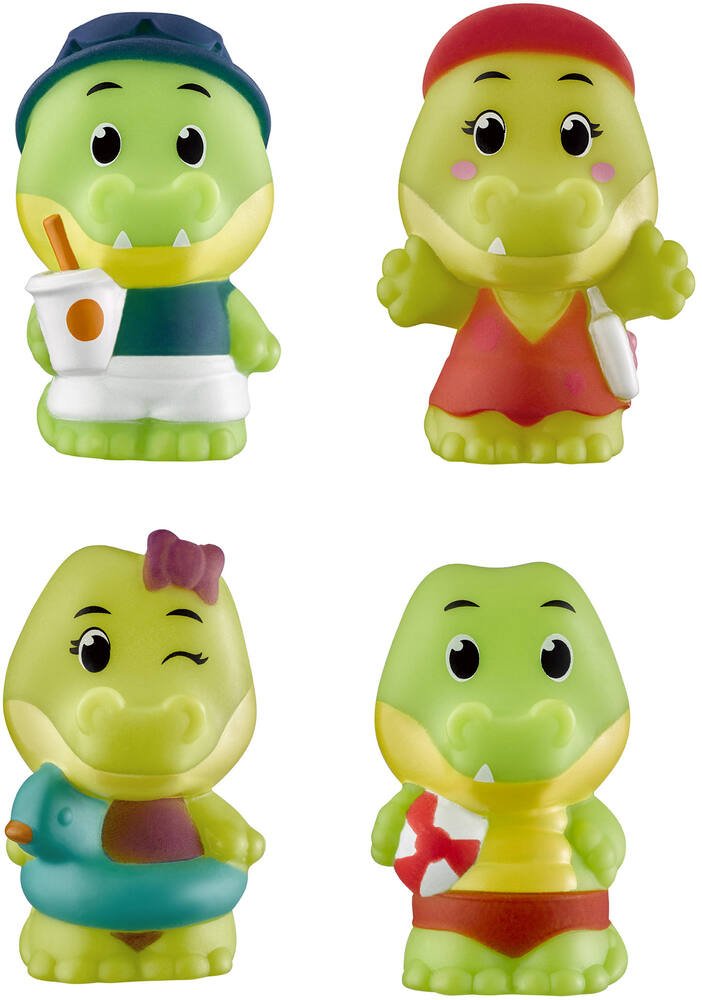 Klorofil - famille splash - 4 personnages, jouets 1er age