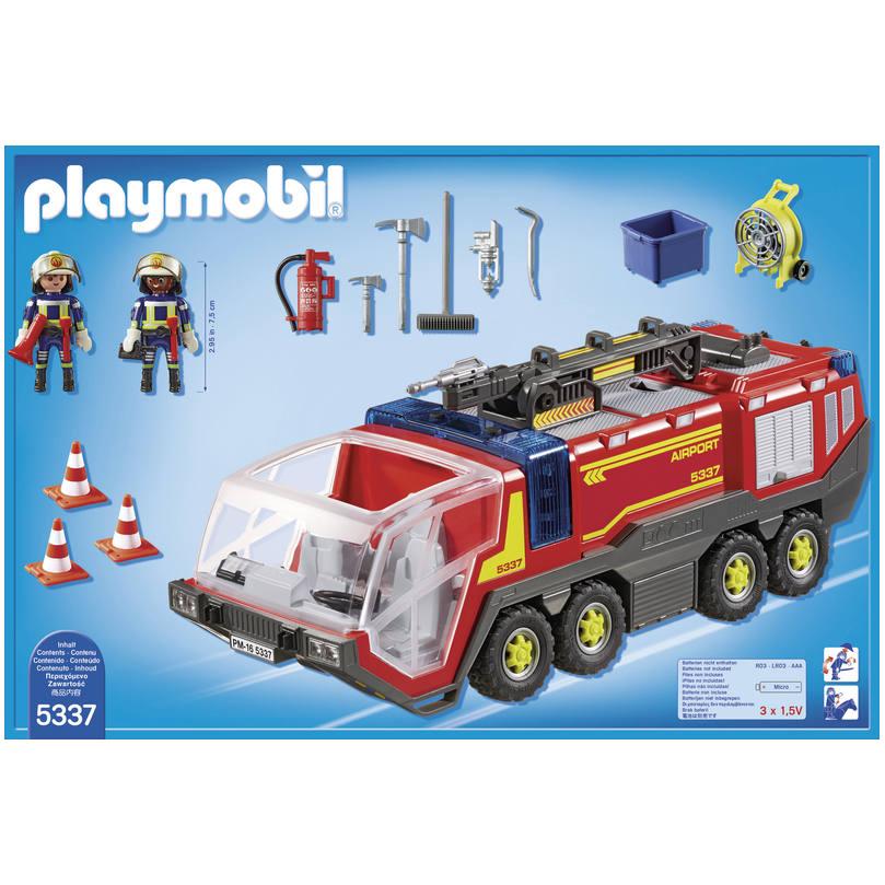 De Avec Vehicule Aeroportuaire 5337Jeux Constructions Pompiers 3jL4A5R
