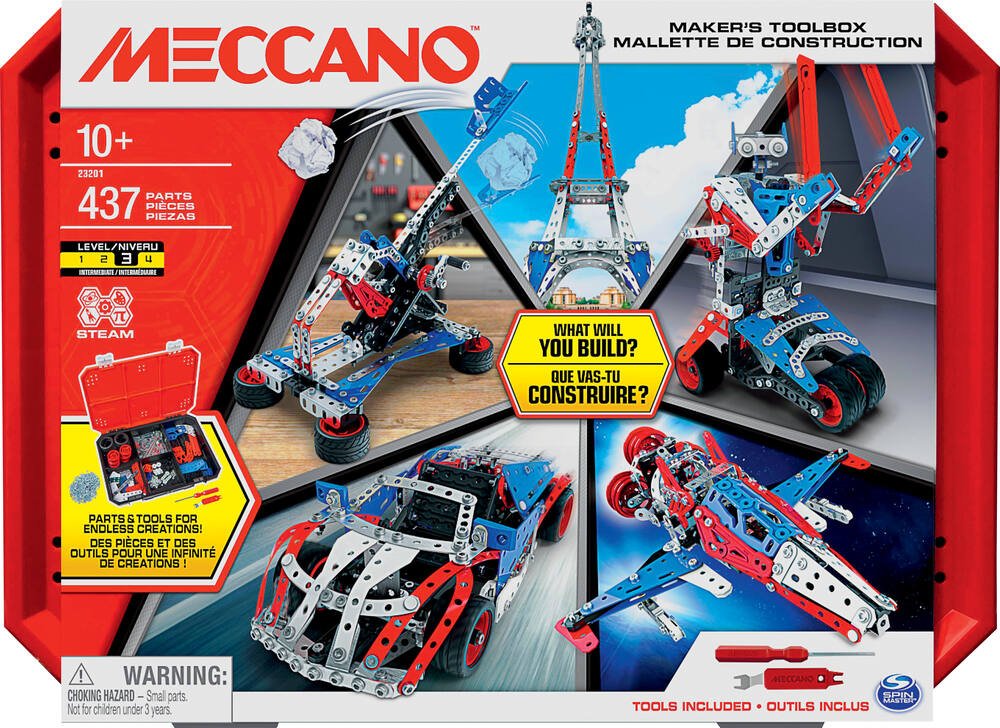 Meccano - mallette de construction, jeux de constructions & maquettes