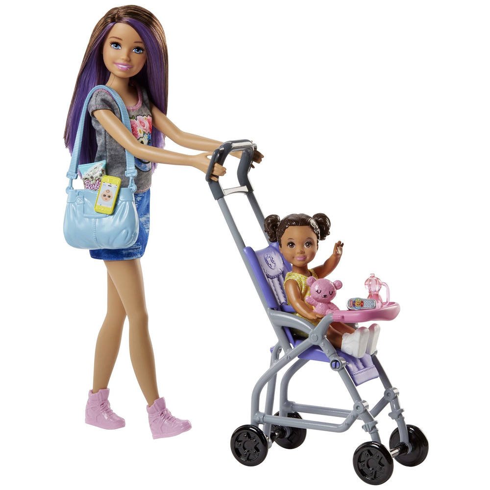 coffret baby sitter barbie