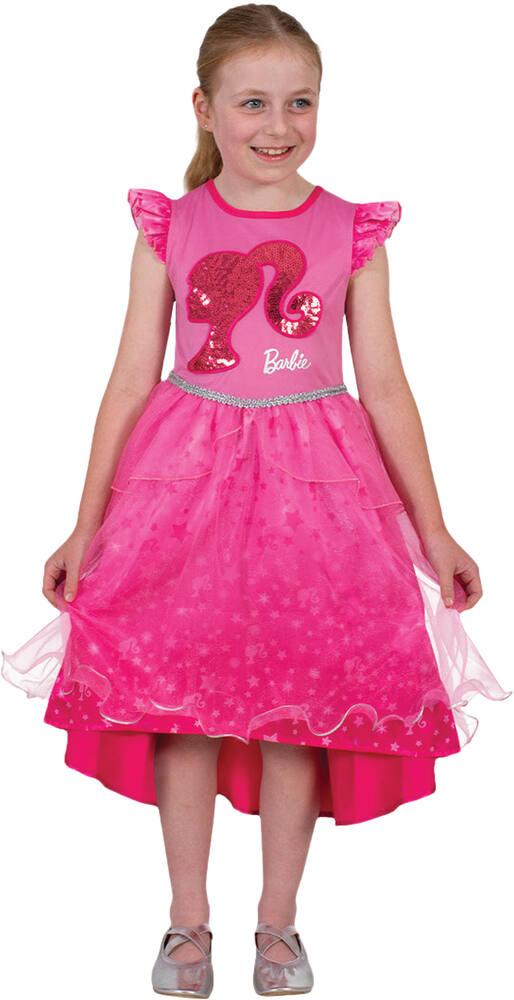 Barbie deguisement robe luxe taille taille 6-8 ans fetes et