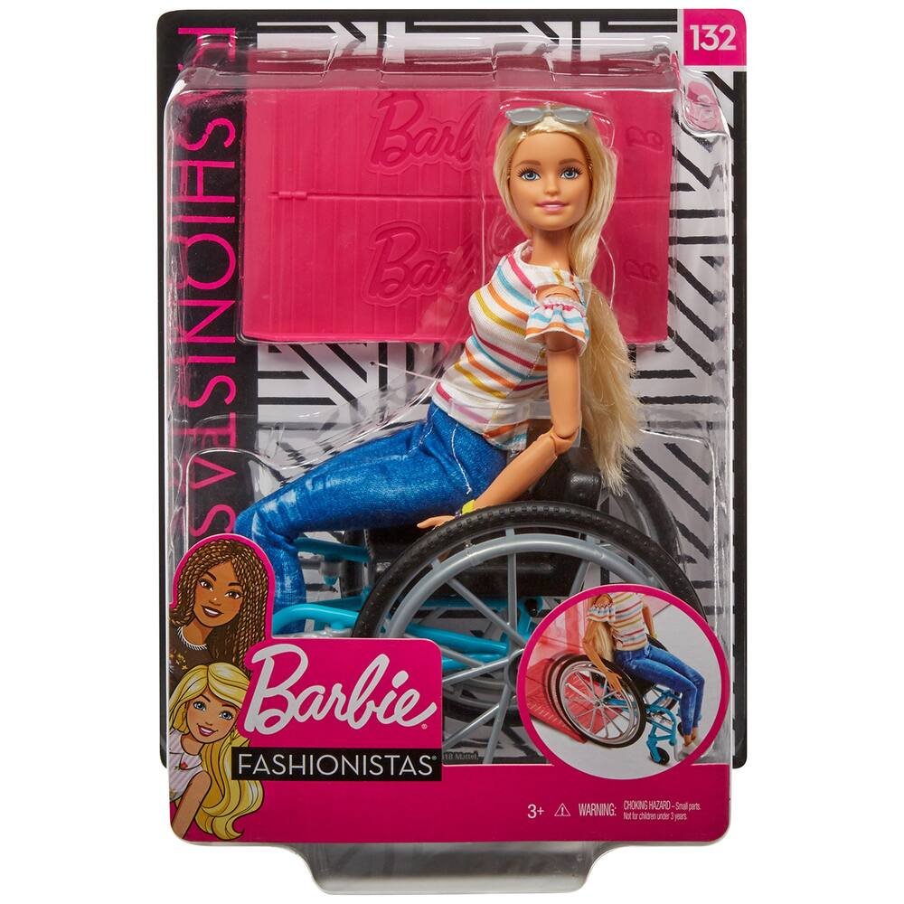 Talentéo - ♿️ Après les émojis c'est au tour des poupées Barbie de s'ouvrir  au handicap avec deux nouvelles poupées : l'une en fauteuil roulant et la  seconde avec une prothèse de