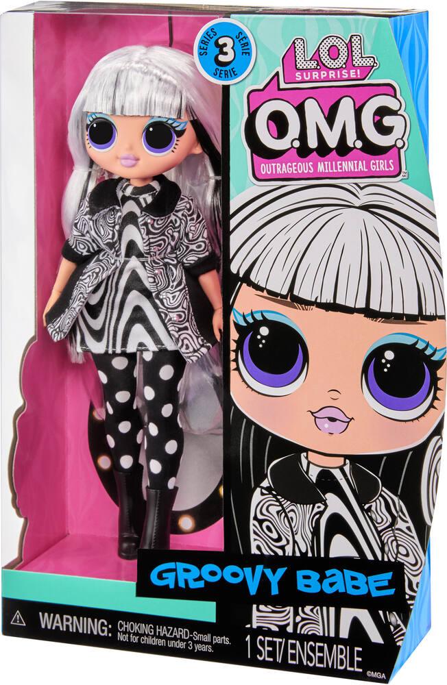 LOL SURPRISE OMG POUPEE GROOVY BABE 25 CM