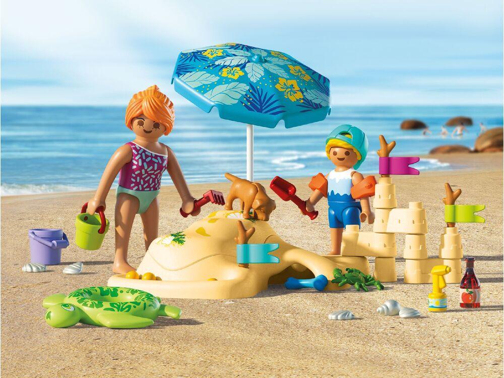 Générique Jouets Sable Enfant | 10 Pièces avec Seau Et Pelle - Kit Construction Château De Sable Et Jouet d'eau | pour Garçons Filles Jeux Eau Été