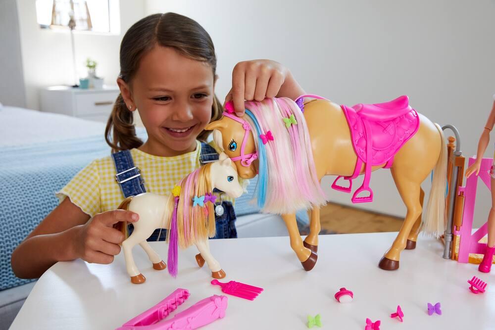 Coffret Barbie Câlins et Chevaux