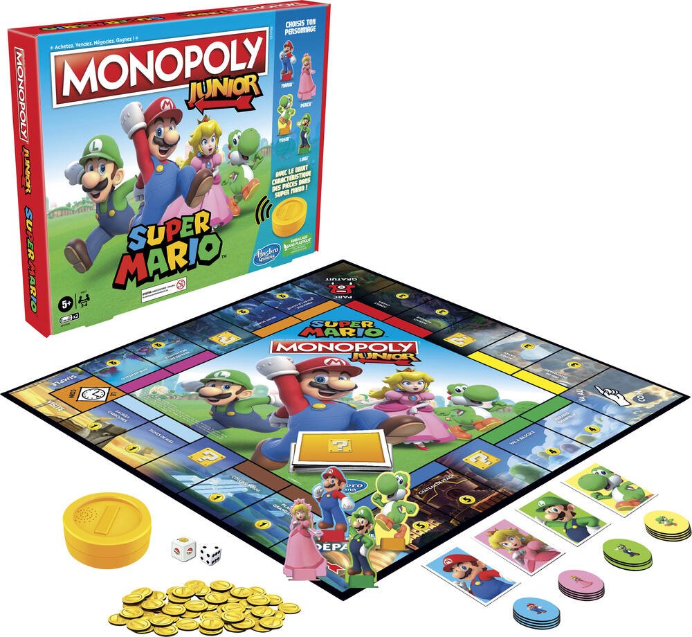 Monopoly Gamer Mario Kart Jeu de Societe-HASBRO - FAMILY TOYS
