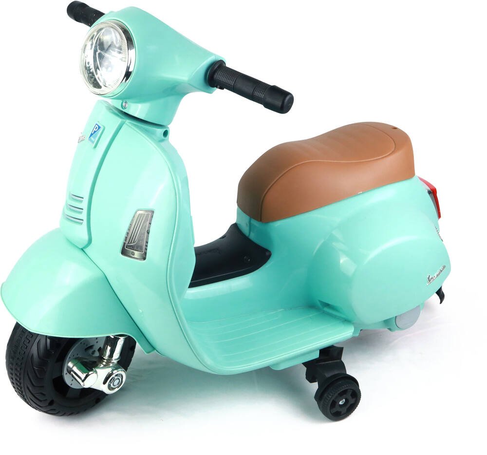 Mini Vespa Scooter électrique pour enfants bleu 
