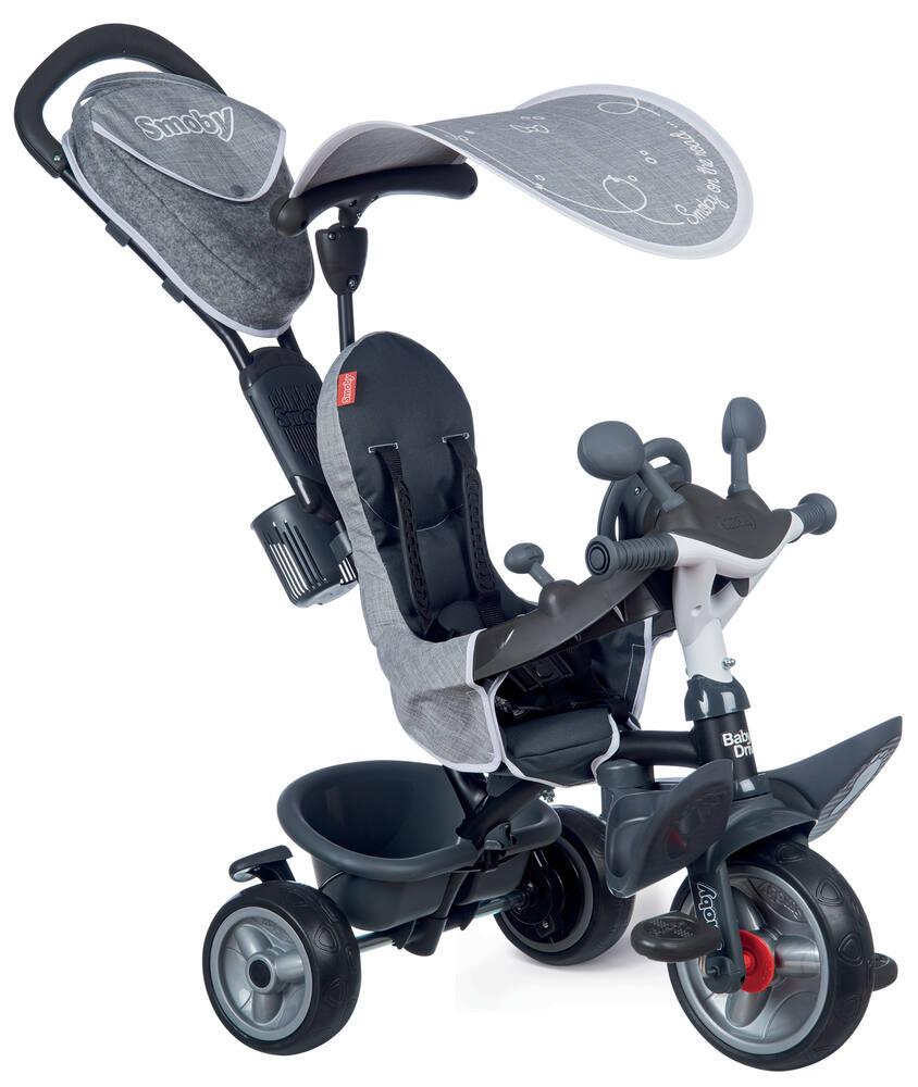 Tricycle baby driver plus gris jeux exterieurs et sports joueclub