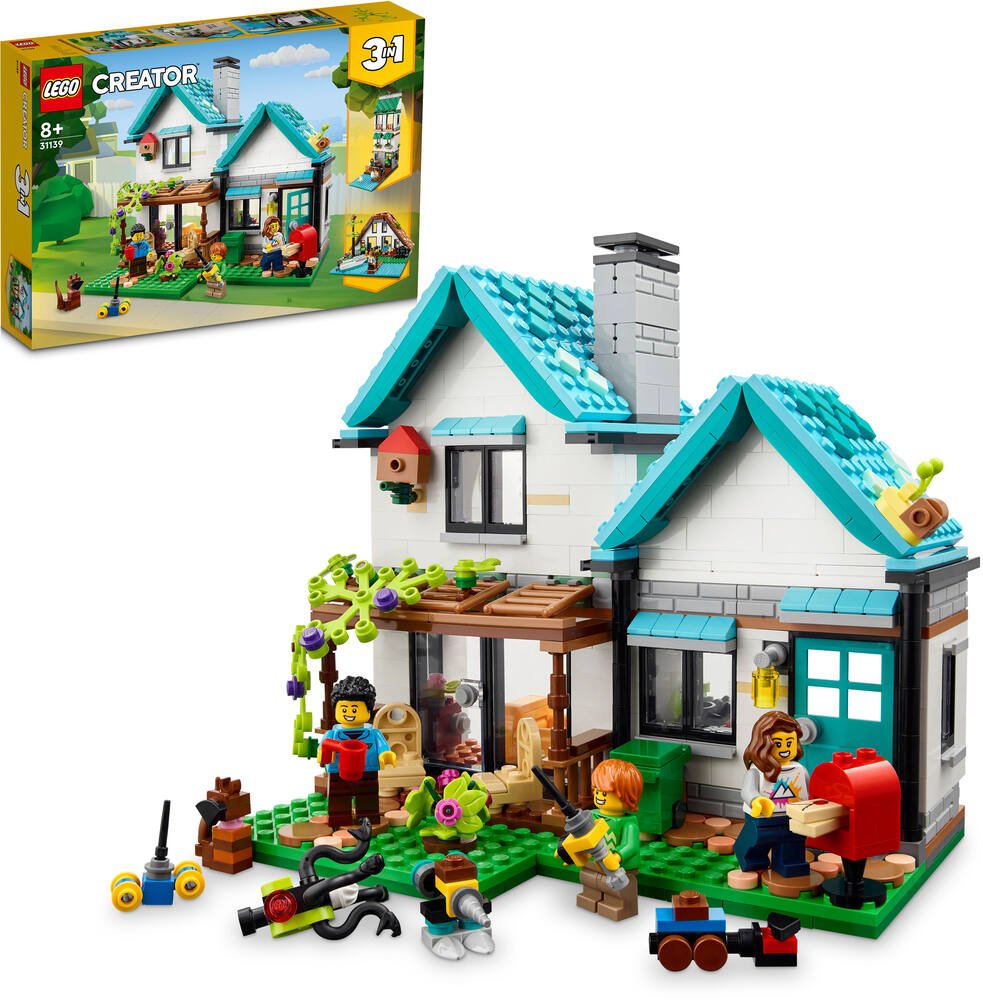 Lego®creator 31139 - la maison accueillante, jeux de constructions &  maquettes